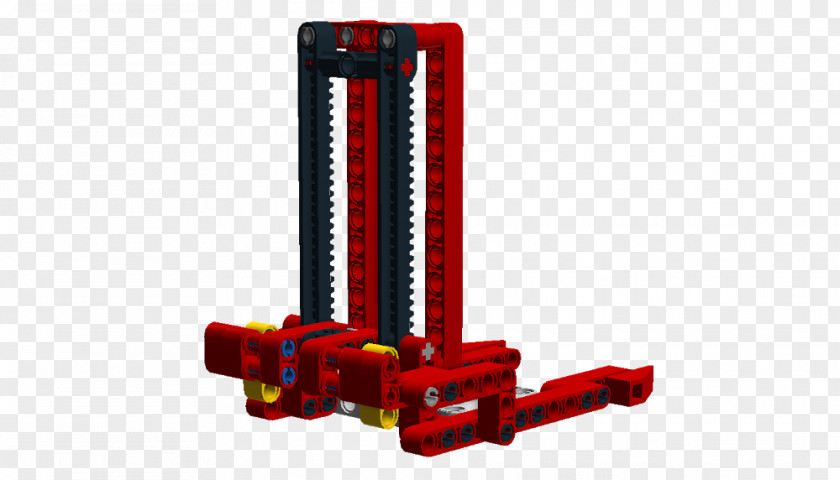 Lego Mindstorms NXT Forklift Truck Robot PNG