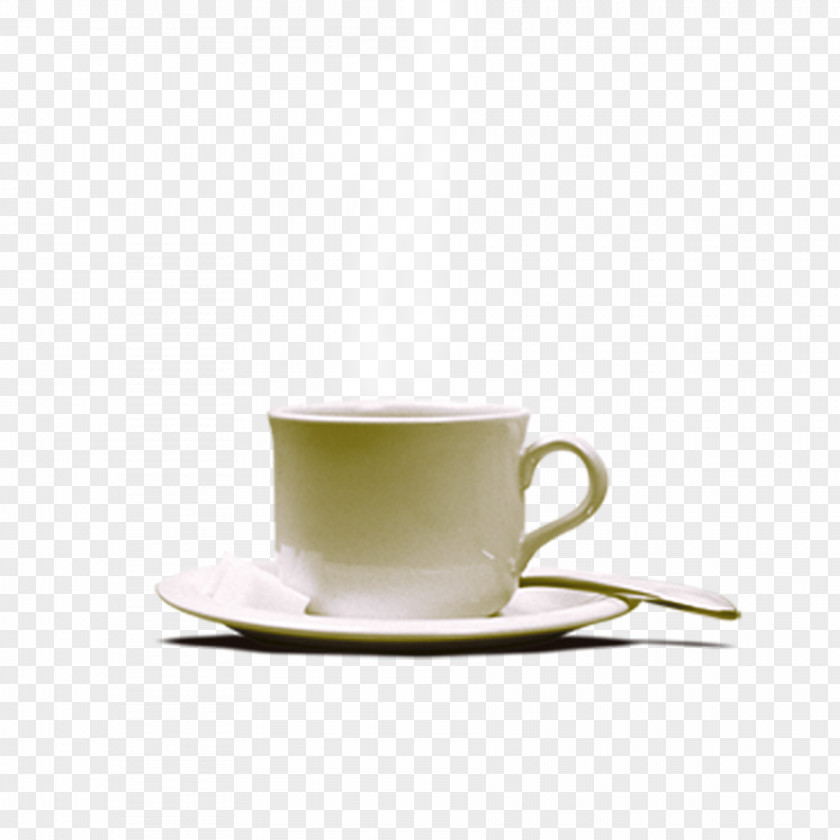 White Coffee Cup Espresso PNG
