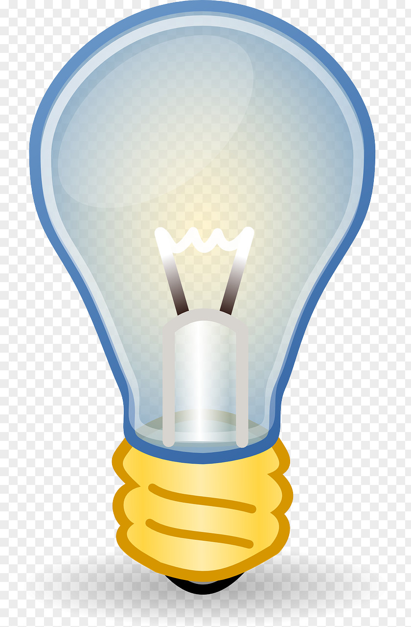 Light Incandescent Bulb Electric Clip Art PNG