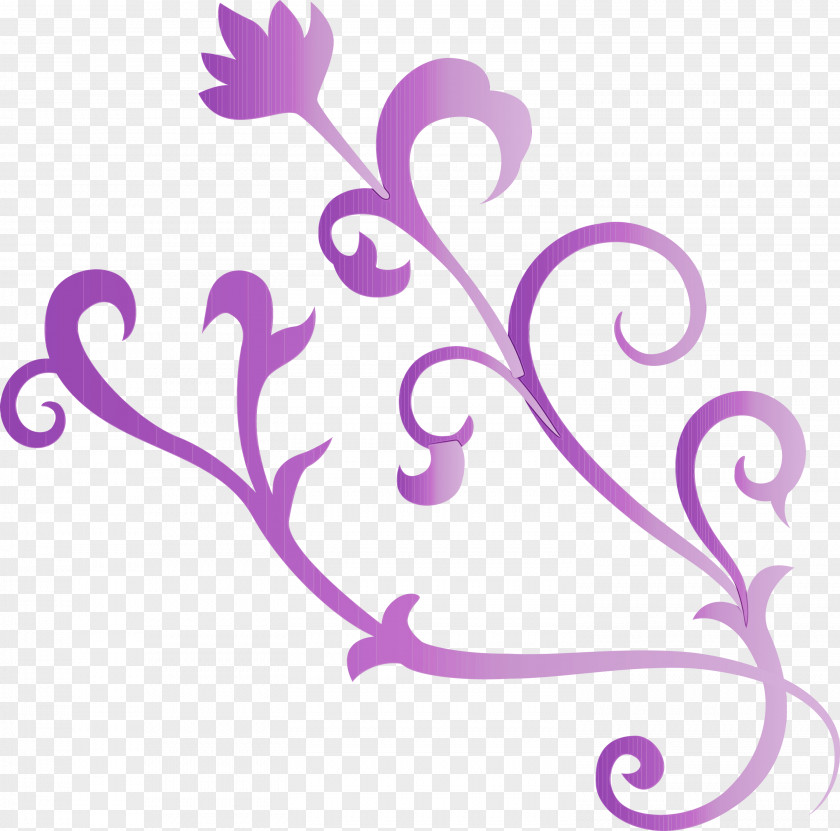 Violet Purple Ornament Pedicel PNG