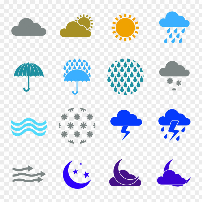 Weather Icon Vector Image Forecasting PNG