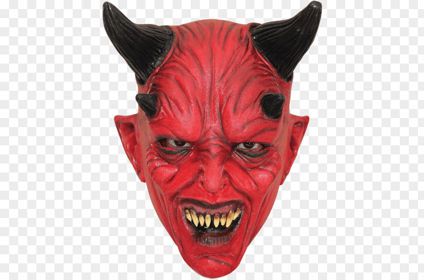Devil Mask Halloween Costume Child PNG