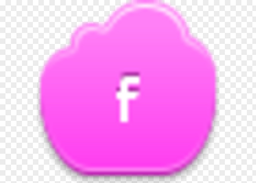 Pink Facebook Icon Circular Social Media Clip Art Image PNG