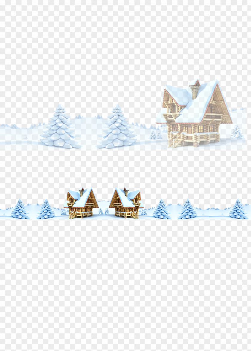 Snow House Material Santa Claus Christmas PNG