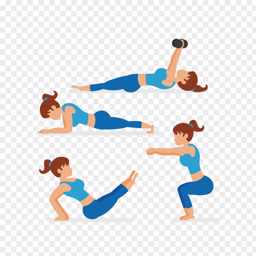 Women Doing Stretching Exercises Physical Exercise PNG