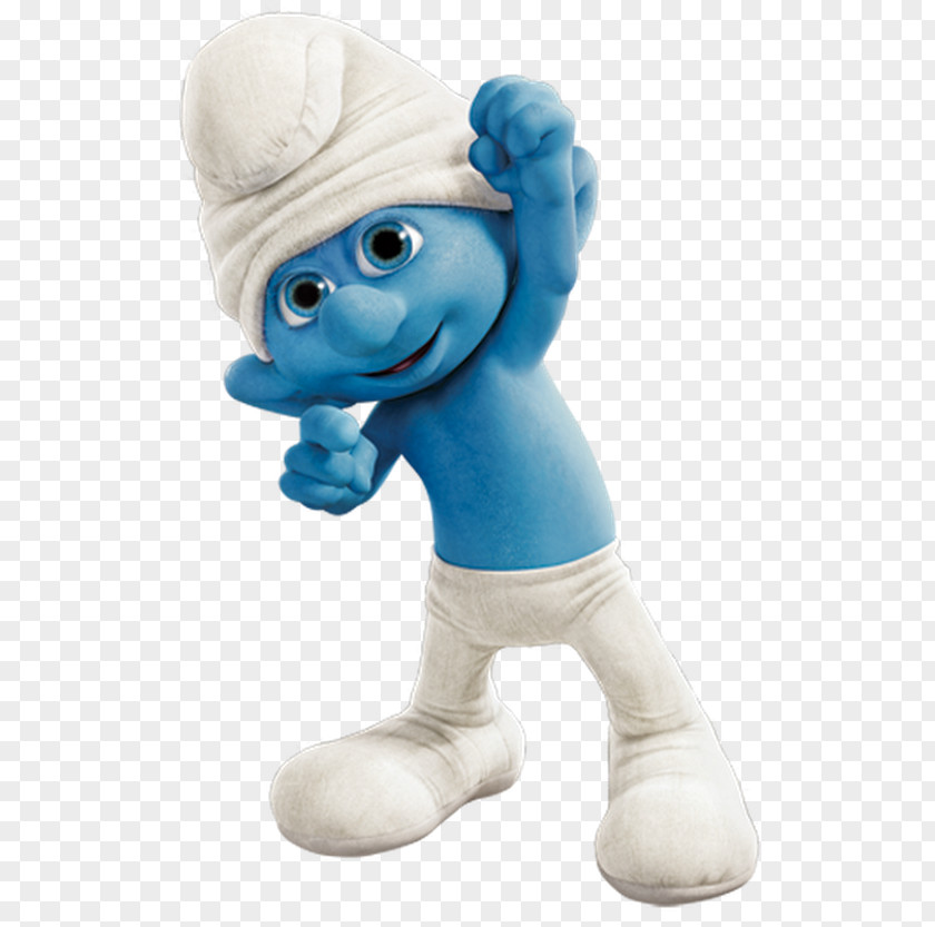 Baby Smurf Hefty Brainy Gutsy Clumsy Papa PNG