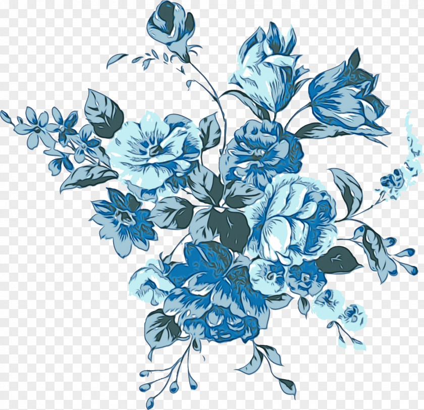 Blue Flower Plant Petal Cut Flowers PNG