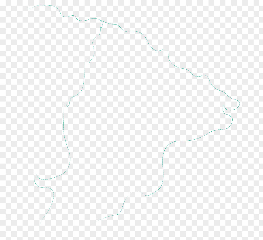 Map White Line PNG