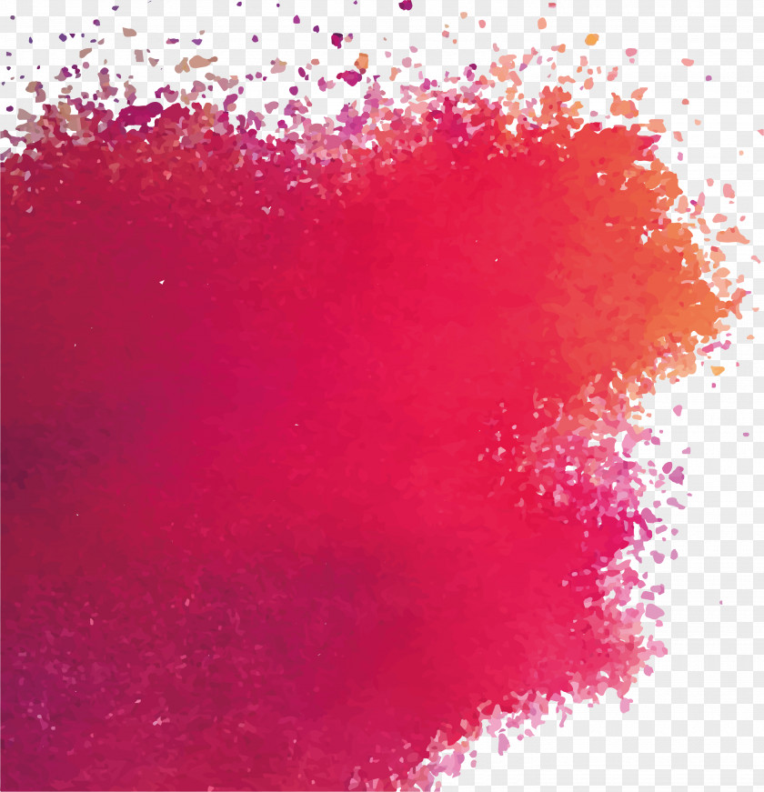 Pink Watercolour Watercolor Painting PNG