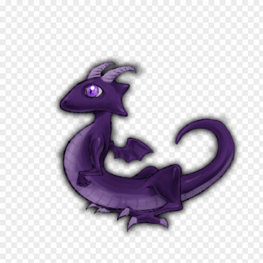 Purple Black Hole Dragon PNG