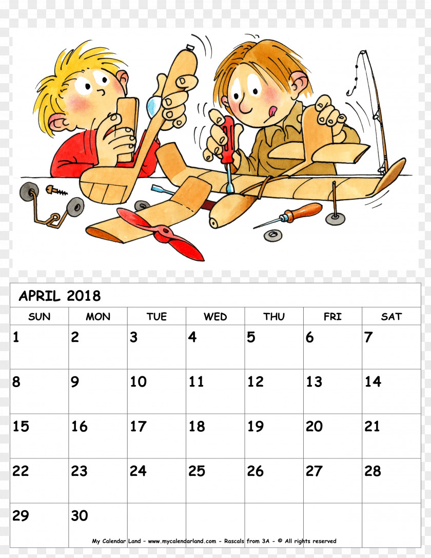 April Calendar 0 Child July Personal Organizer PNG