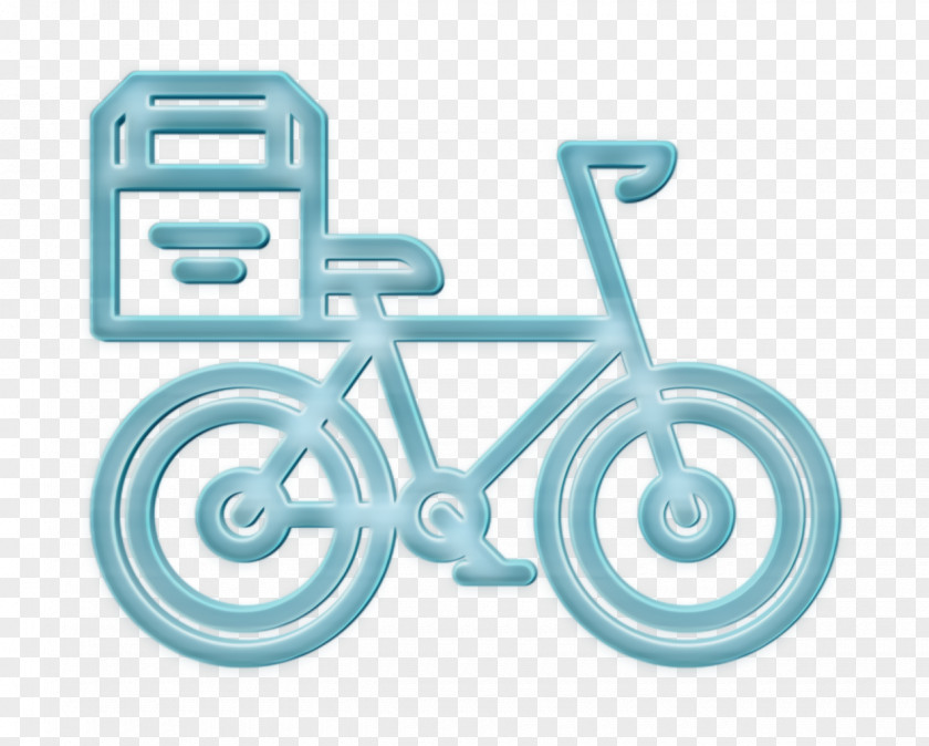 Bicycle Icon Fast Food Thermo Bag PNG
