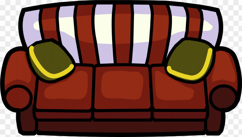 Couch Club Penguin Entertainment Inc Furniture PNG