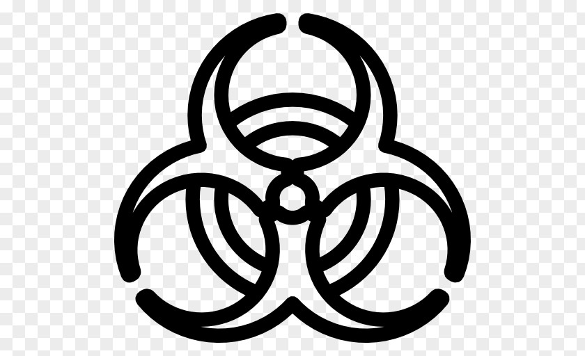 Hazardous Biological Hazard Symbol PNG