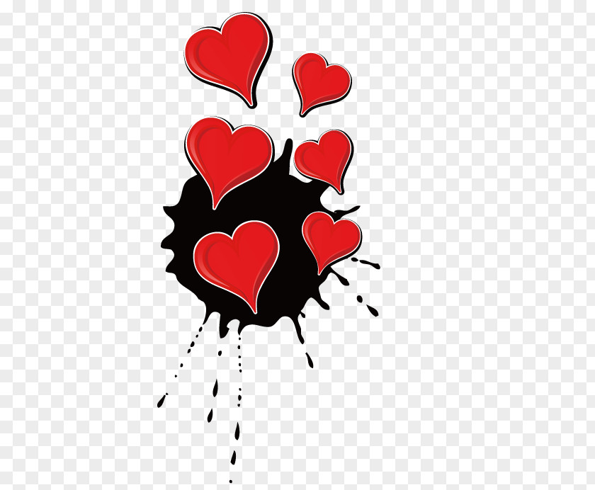 Ink Jet Fuel Valentines Day Heart PNG