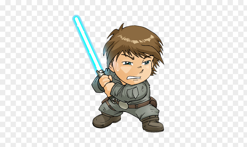 Luke Skywalker Anakin Obi-Wan Kenobi C-3PO Star Wars PNG