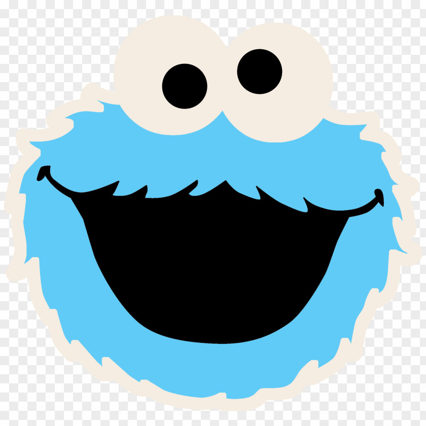 Sesame Cookie Monster Biscuits Clip Art PNG