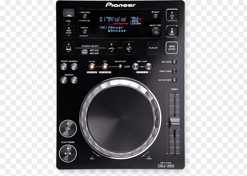Headphones CDJ Pioneer DJ Disc Jockey DJM Controller PNG