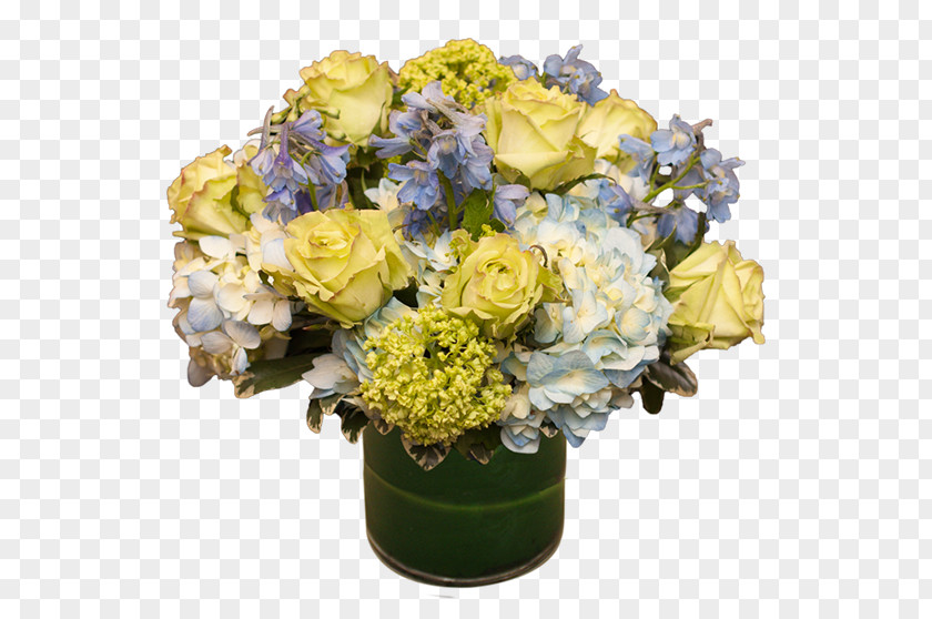 Hydrangea Rose Cut Flowers Floristry PNG