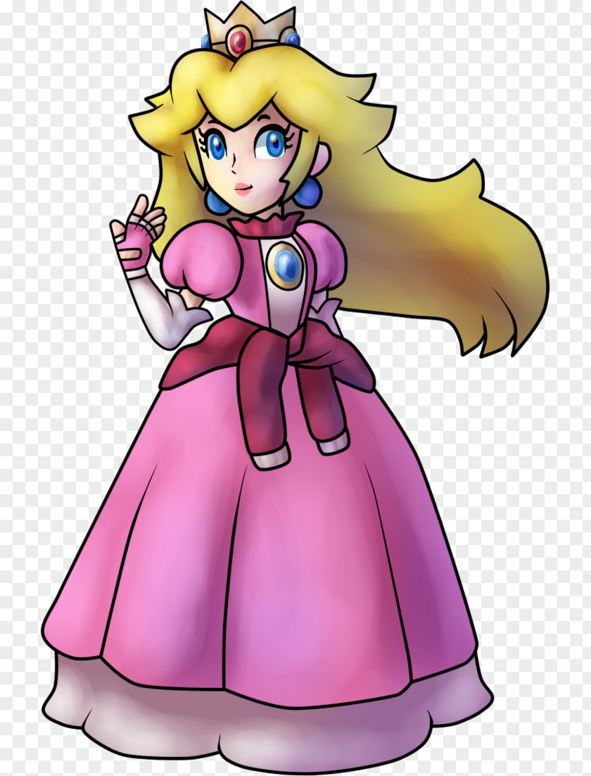 Mario Bros Super Princess Peach Daisy Rosalina New Bros. Wii PNG