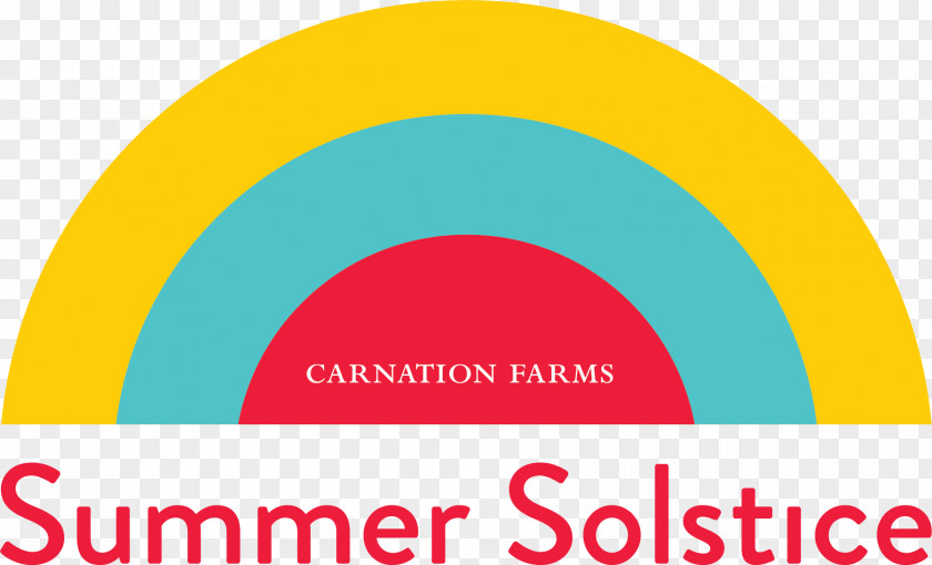 Summer Solstice Logo Snoqualmie Valley Carnation PNG