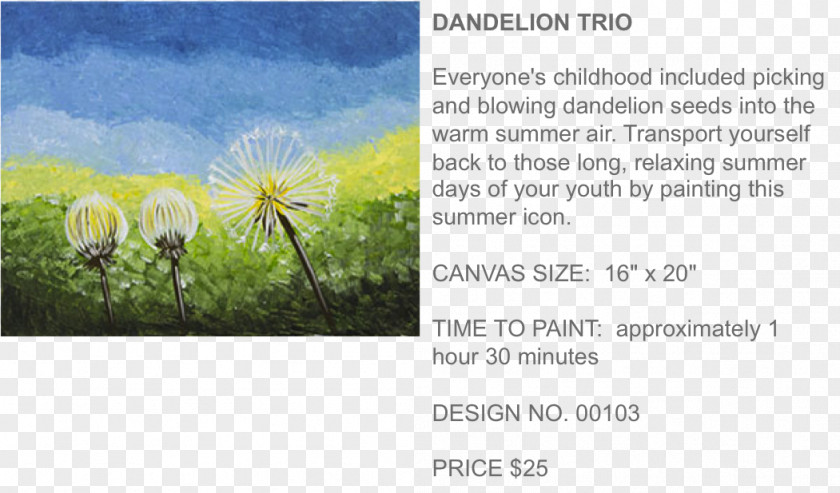 Watercolor Dandelion Painting Grasses PNG