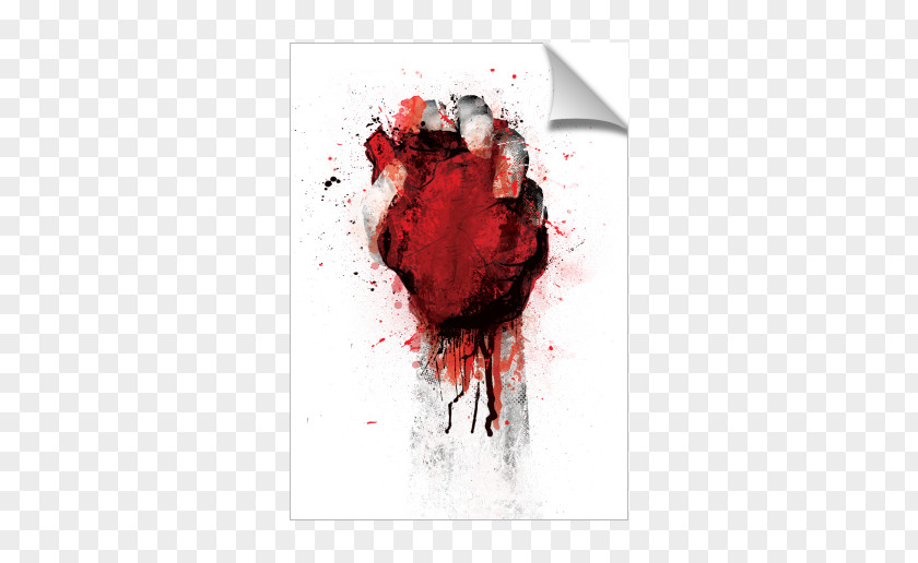 Product Drawing Blood Heart Hand PNG