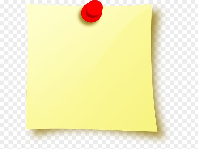 Sticky Note Post-it Drawing Pin Icon PNG