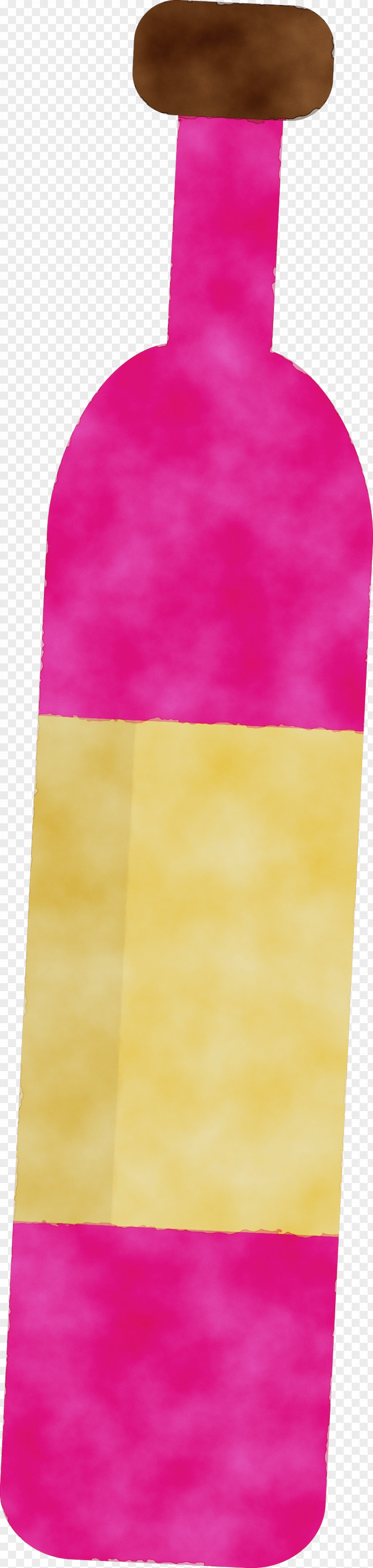 Bottle Silk Rectangle Pink M PNG
