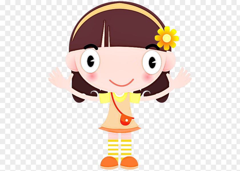Cartoon Mascot Animation Smile PNG