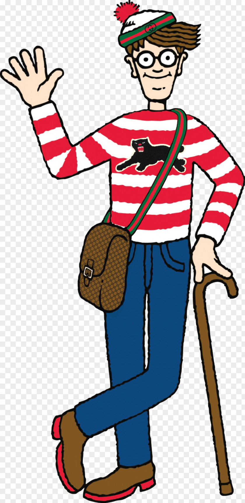 Gucci Gang Where's Wally? Children's Literature Walker Books Odlaw PNG
