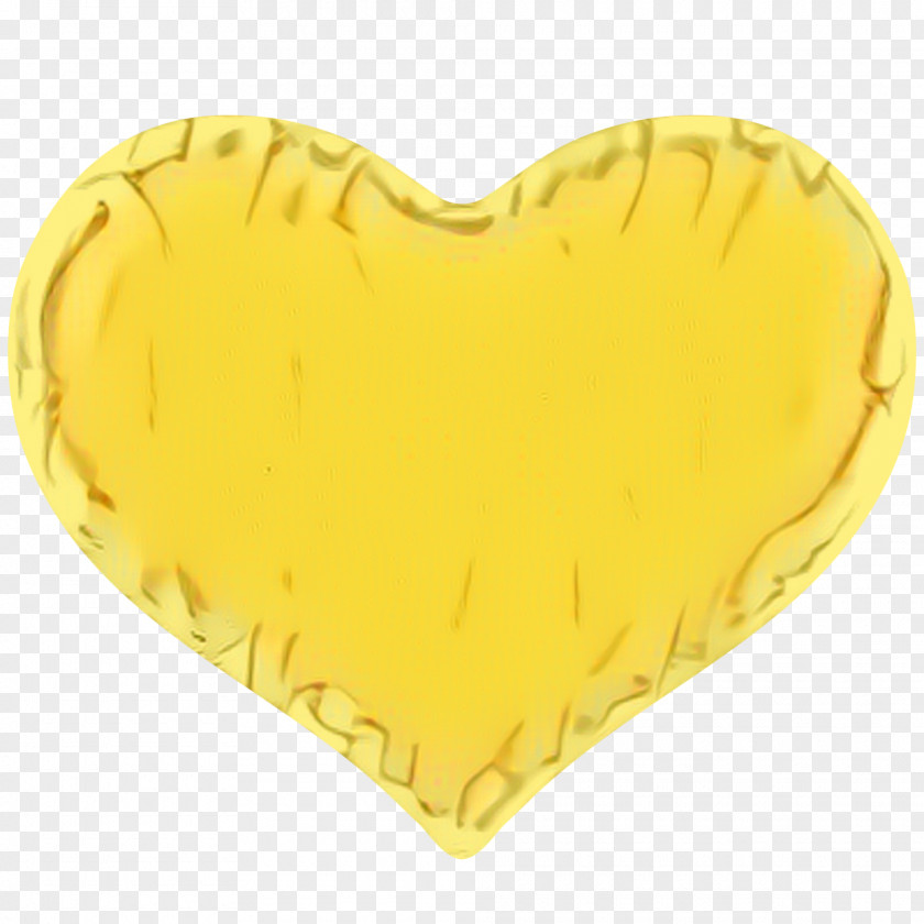 Heart Yellow Cartoon PNG