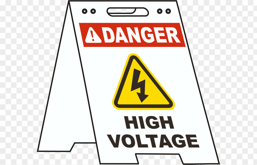 High Voltage Traffic Sign Vehicle License Plates Electric Potential Difference PNG