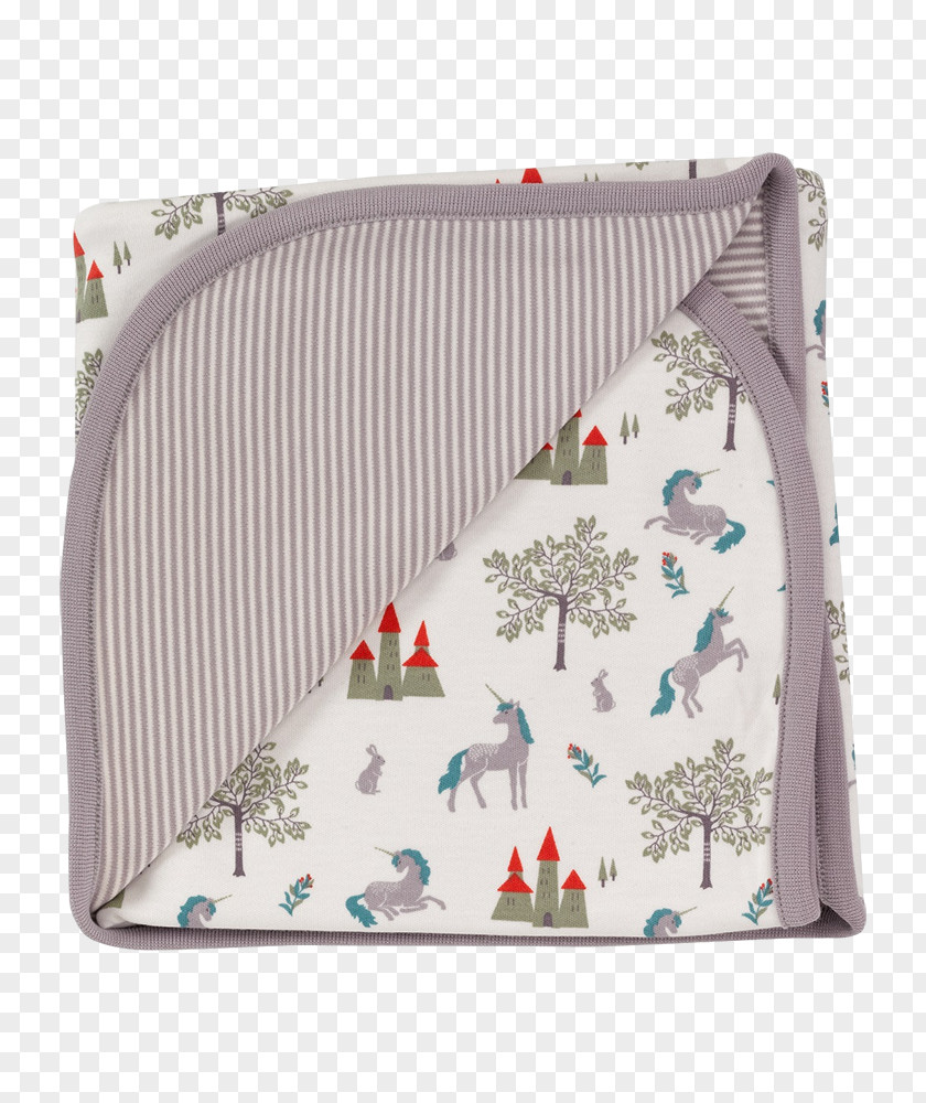 Unicorn Blanket Cotton Textile Infant PNG