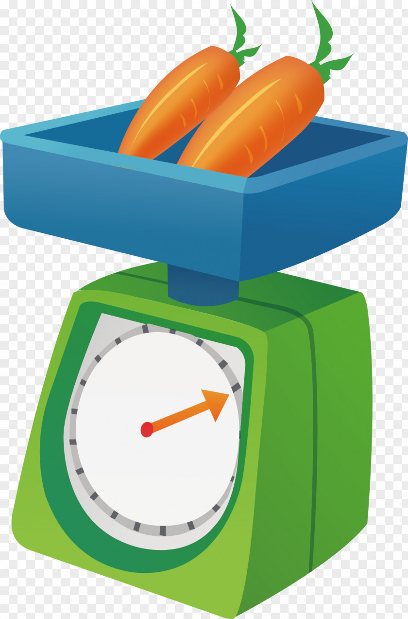Carrot Elements Weighing Scale Weight PNG