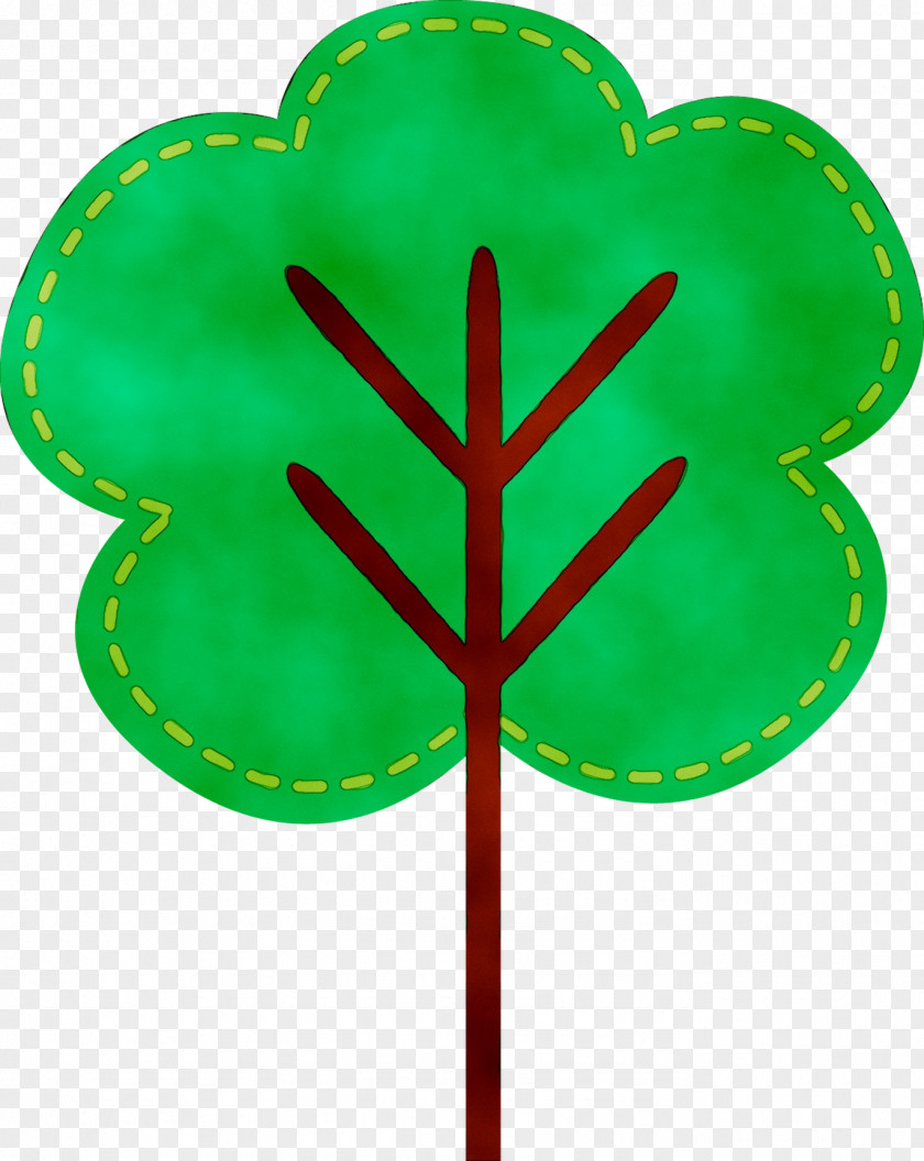 Green Leaf Shamrock PNG