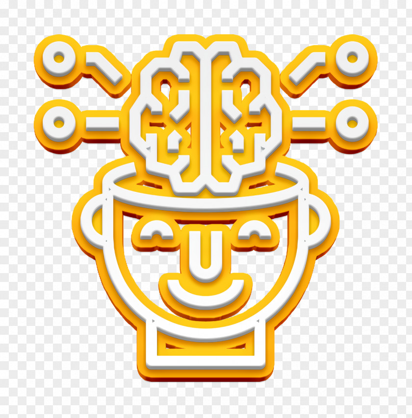 Intelligence Icon Brain Concept PNG