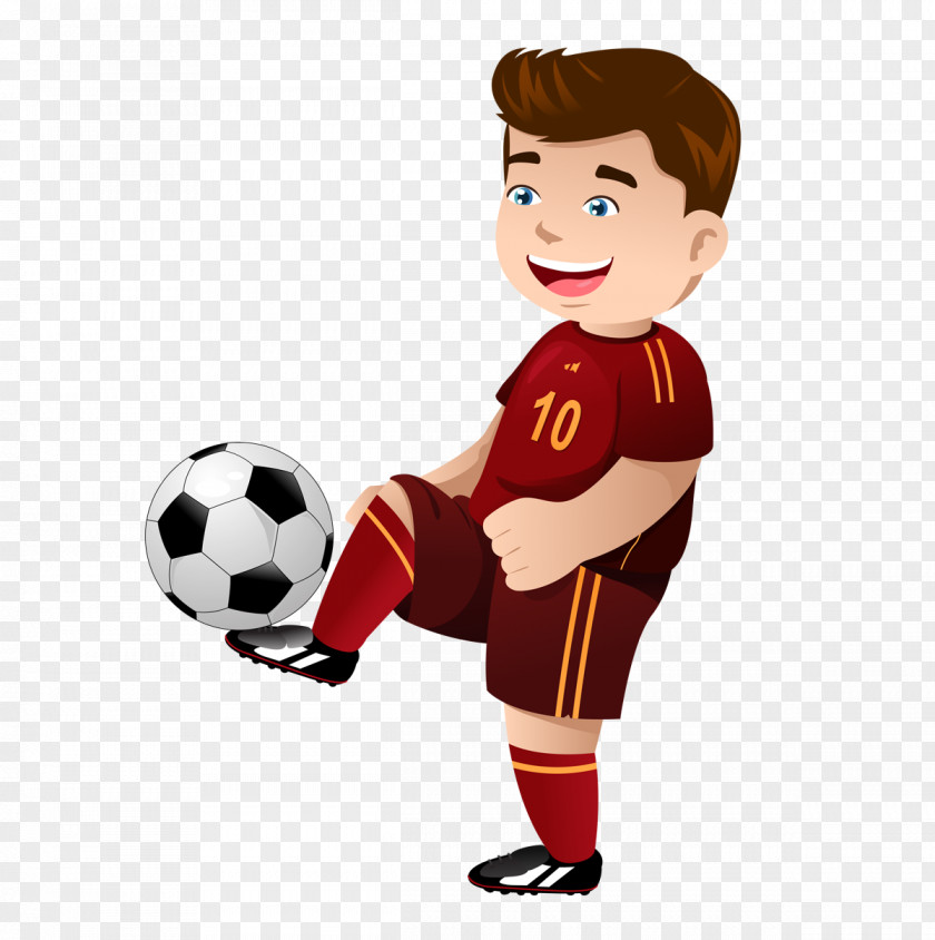 Little Boy Walking Stock Photography Vector Graphics Royalty-free Football Cartoon PNG