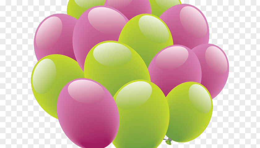 Summer Fun Background Balloon Camfrog Green Balloons Pink Birthday Clip Art PNG