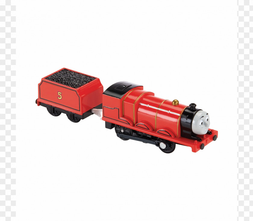 Train James The Red Engine Thomas Fisher-Price Locomotive PNG
