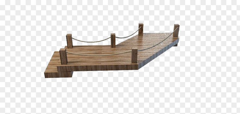 Wood Floor Bridge Chain Timber PNG