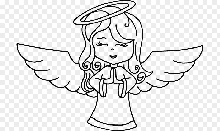 Christmas Drawing Angel Clip Art PNG