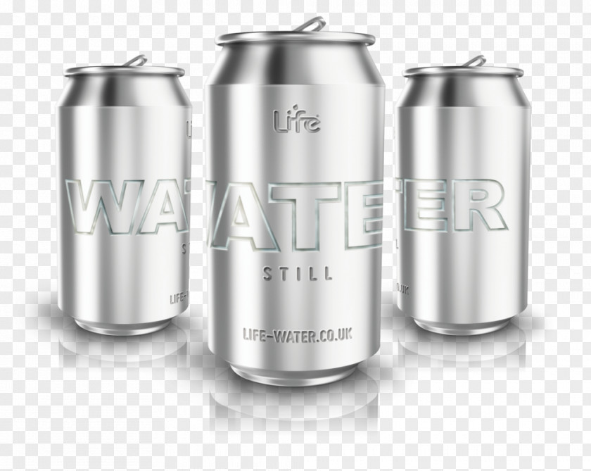 Into Water Canned Tin Can Drinking PNG