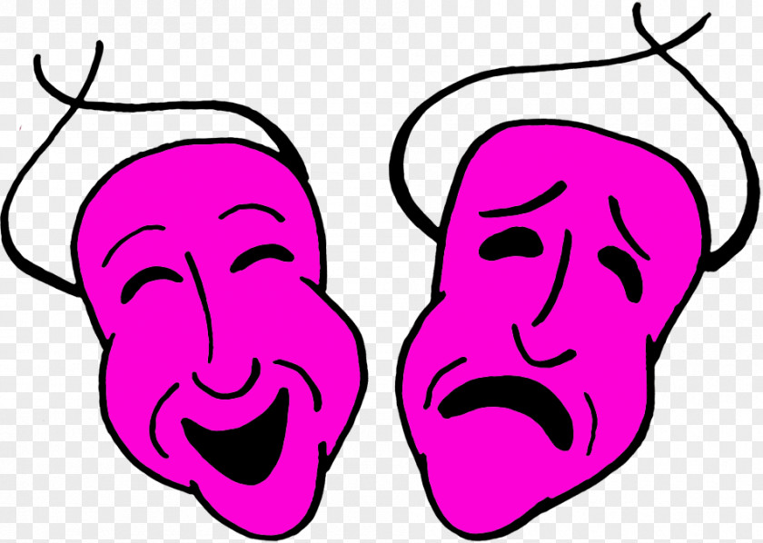 Laugh Pictures Comedy Mask Theatre Tragedy Clip Art PNG