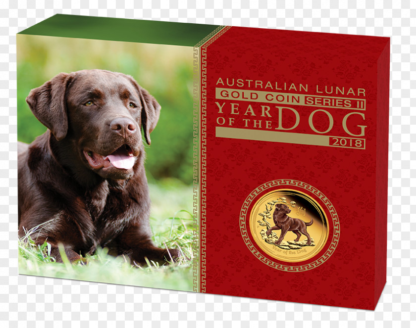 Zodiac Dog 2018 Perth Mint Lunar Series Proof Coinage PNG