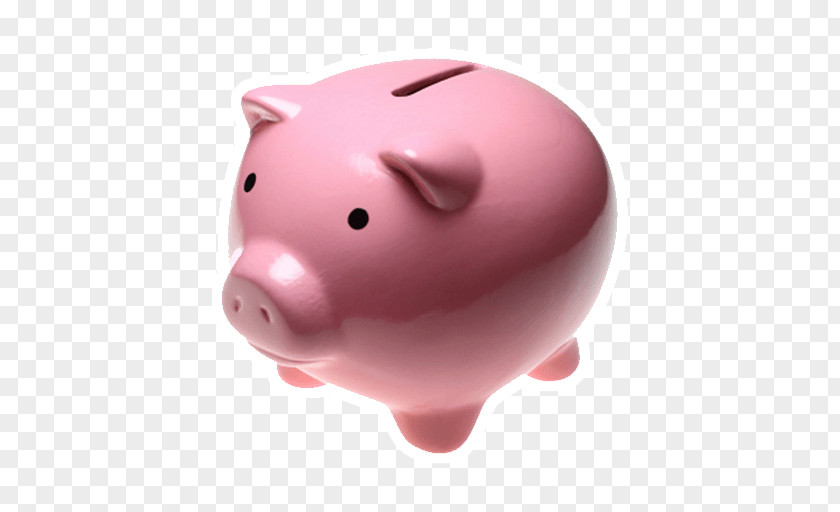 Bank Piggy Money Coin Saving PNG