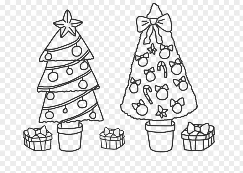 Drawing Tree Christmas Day Ornament Naver Blog Spruce PNG