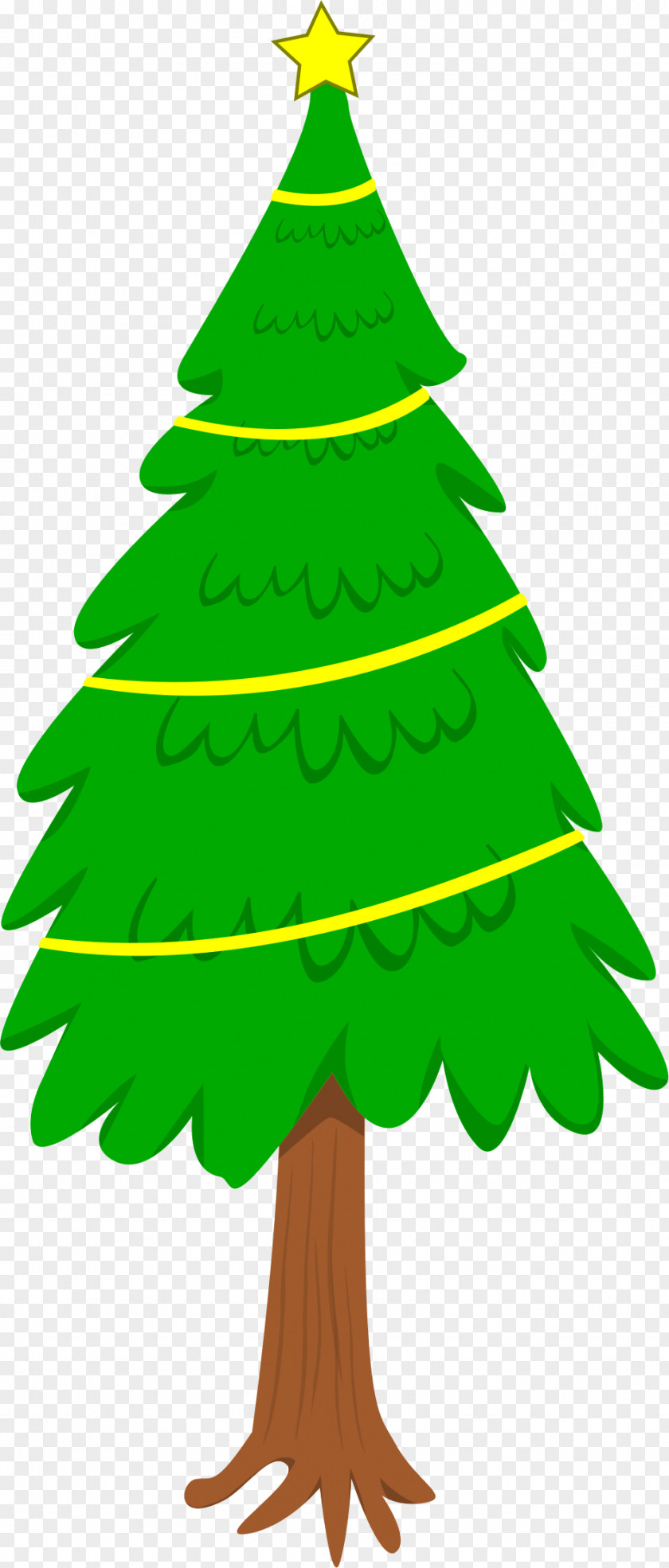Fir-tree Christmas Tree Ornament Clip Art PNG