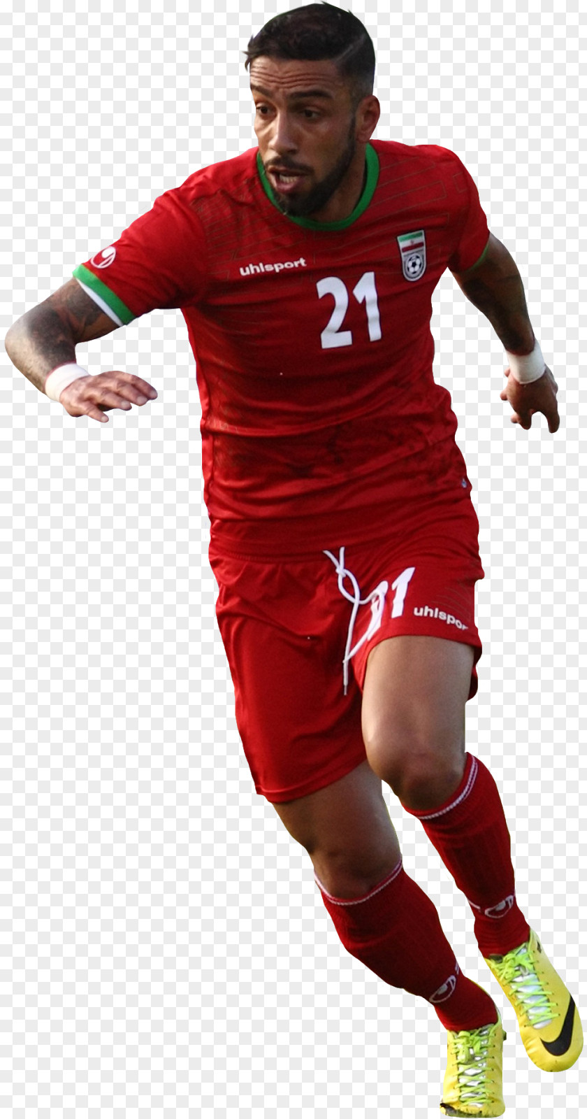 Football Ashkan Dejagah 2018 World Cup Iran National Team Player PNG