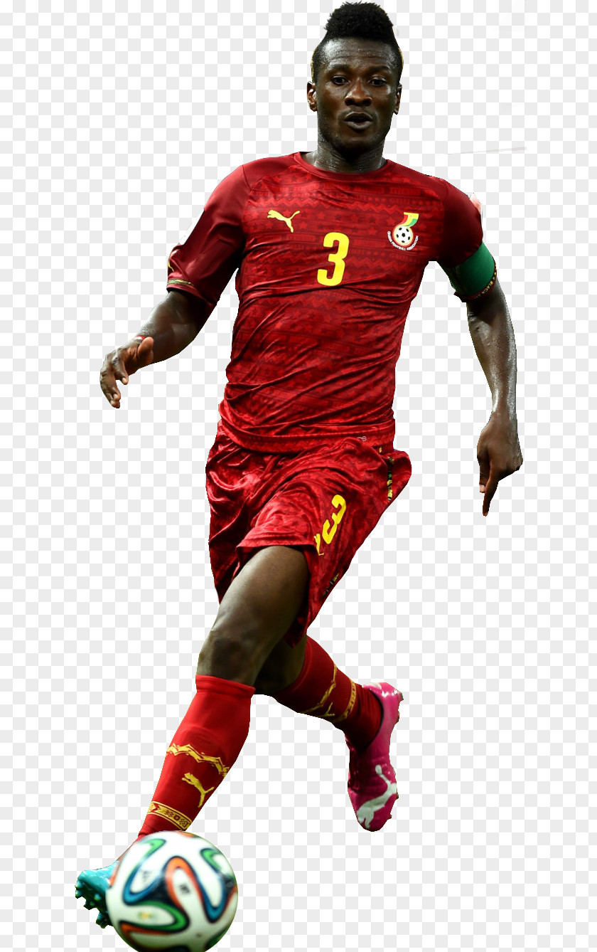 Joel Campbell Asamoah Gyan Ghana National Football Team Player Forward PNG